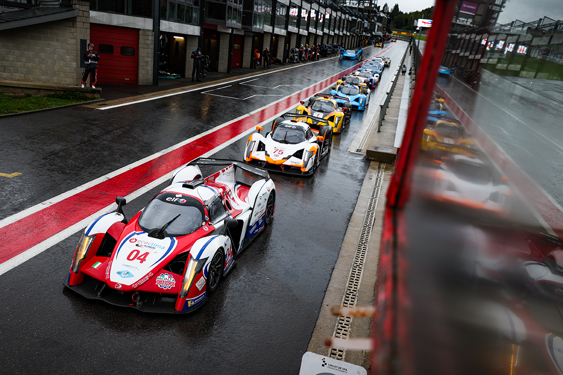 Ligier European Series racing at Spa-Francorchamps